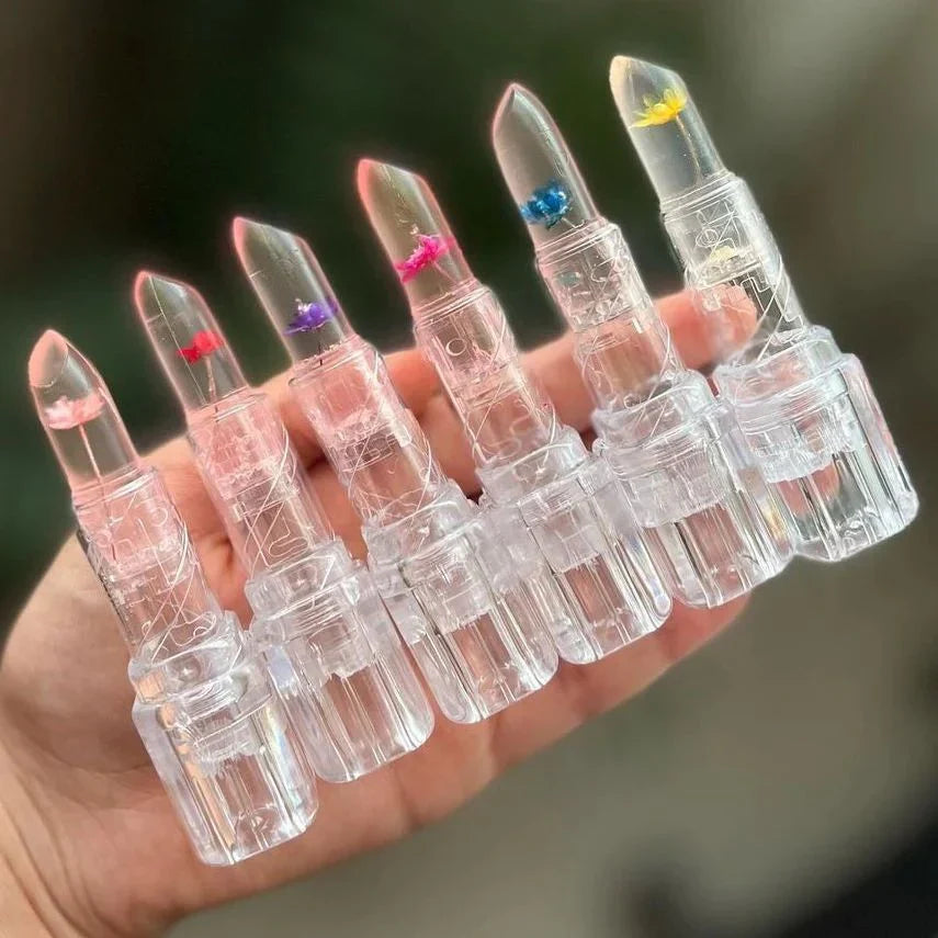 Crystal Flower Lipsticks set