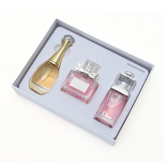 Dior Perfume Set of 3 - Best Gift