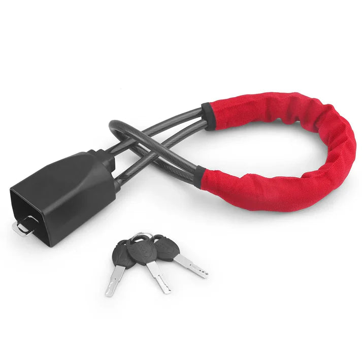 Car Seat Belt Steering Wheel Anti-Theft Locking Device
