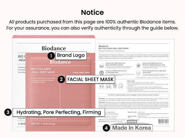 BIODANCE Bio-Collagen Real Deep Mask 34g (single piece)