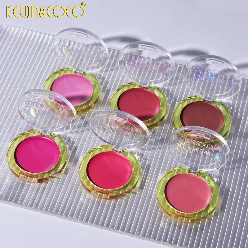 6-Color Flawless Flush Cream Blush Set