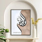 Set of 3 Framed Arabic Calligraphy Wall Art – Islamic Home Decor