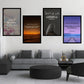 Blessings of the Quran | Collection of 4 Inspiring Verse Frames