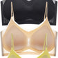 Breathable and Lightweight, Seamless Silk Air Bra