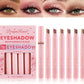 6 Colors Eyeshadow Stick Set Two Tone Cream Eye Shadow Stick