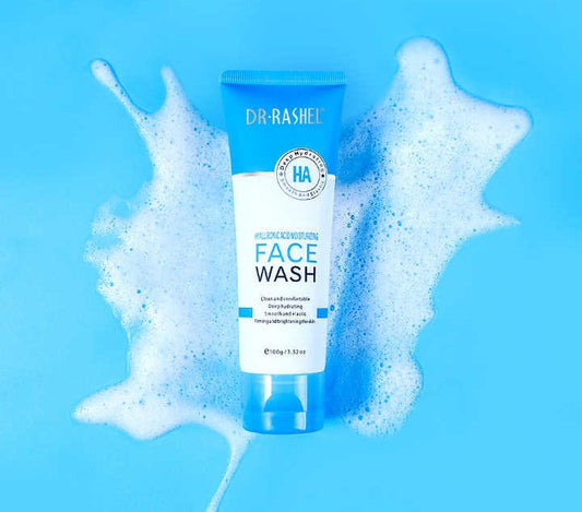 Facial Cleanser Deep Cleansing Moisturizing Hydrating Hyaluronic Acid Face Wash