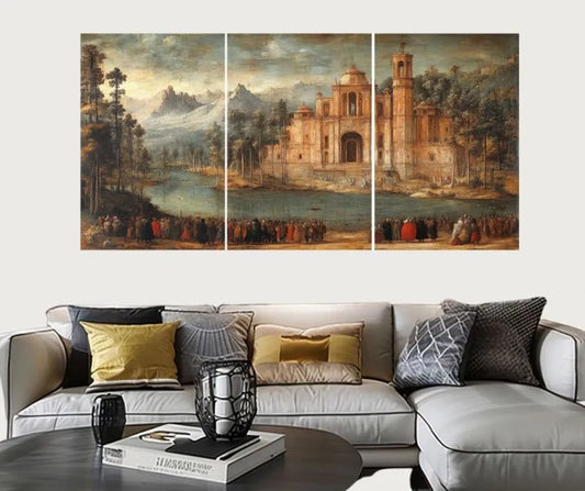 Wooden Wall Hanging Set Decorative Home Wall Art (Set of 3)