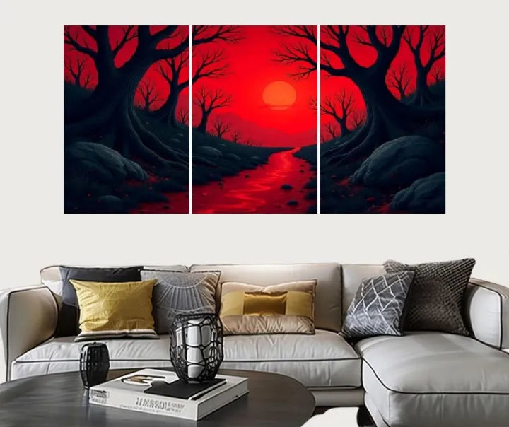 Wooden Wall Hanging Set Decorative Home Wall Art (Set of 3)