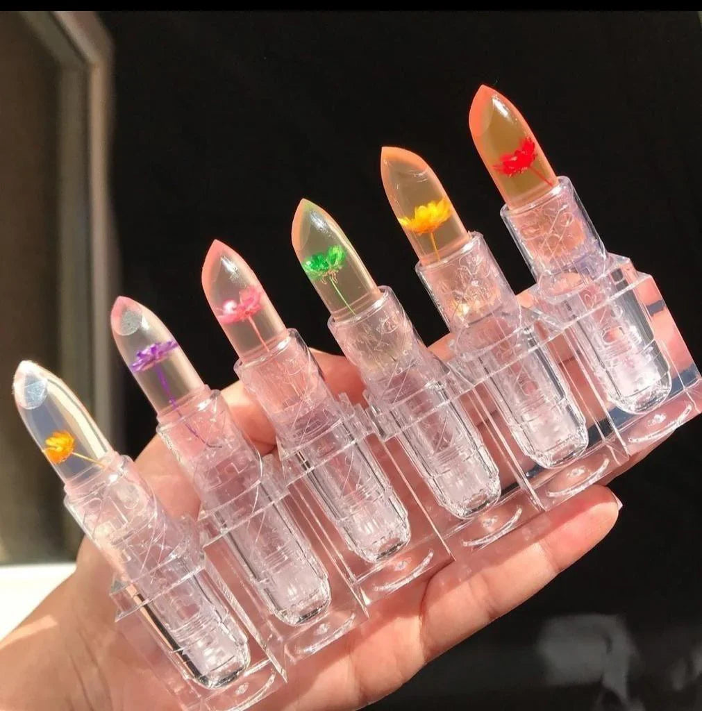 Crystal Flower Lipsticks set