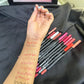 Hudabeauty Lip & Eye Pencil (Pack of 12 Pencils)