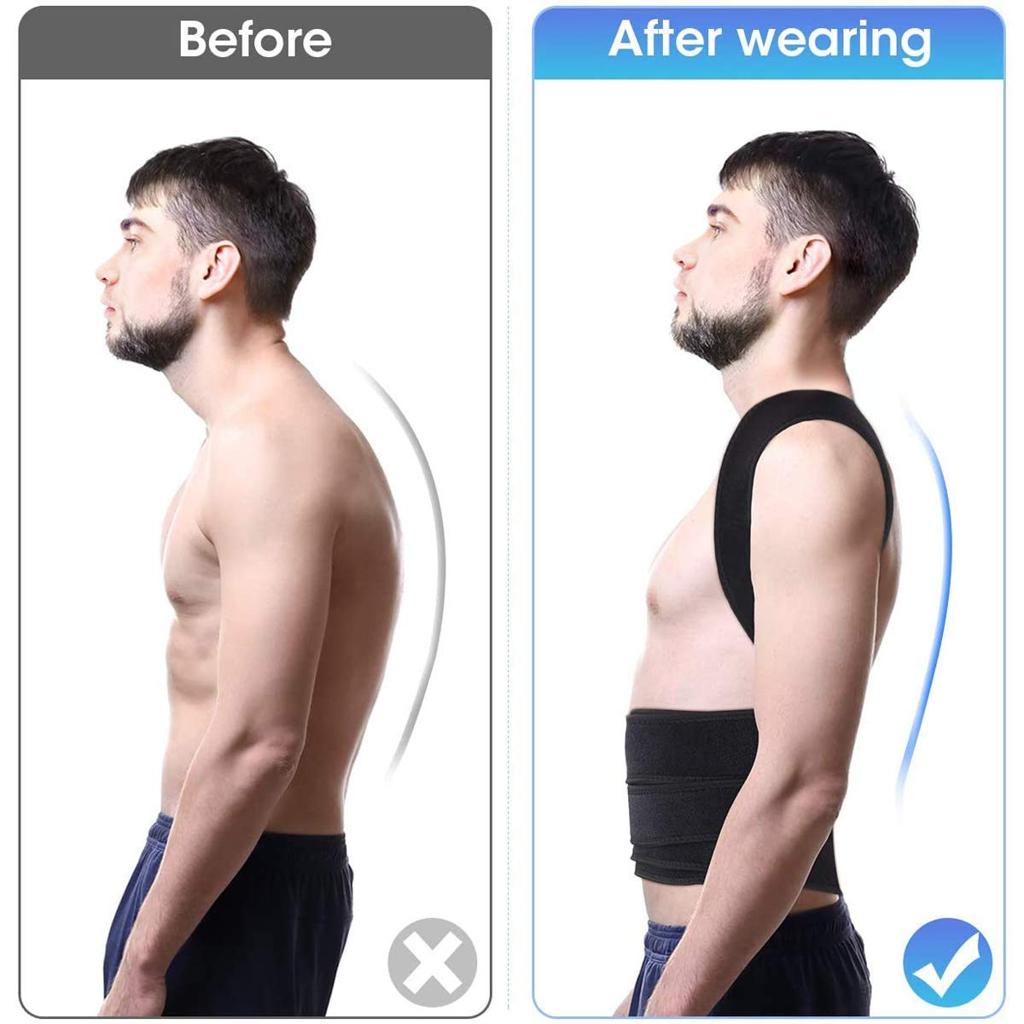 Adjustable Posture Back Belt, Posture Corrector Belt For Men And Women
