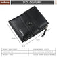 Double Zipper Short Balebaily Wallet for Men