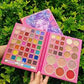 66 Colors Pattern Matte Eyeshadow and face Palette
