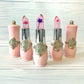 Royal Crystal Flower Lipsticks set