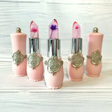 Royal Crystal Flower Lipsticks set