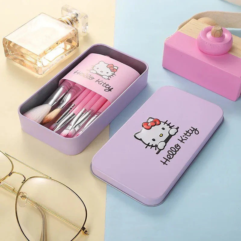 ✨ Nude Eyeshadow Palette + Hello Kitty Brush Set ✨