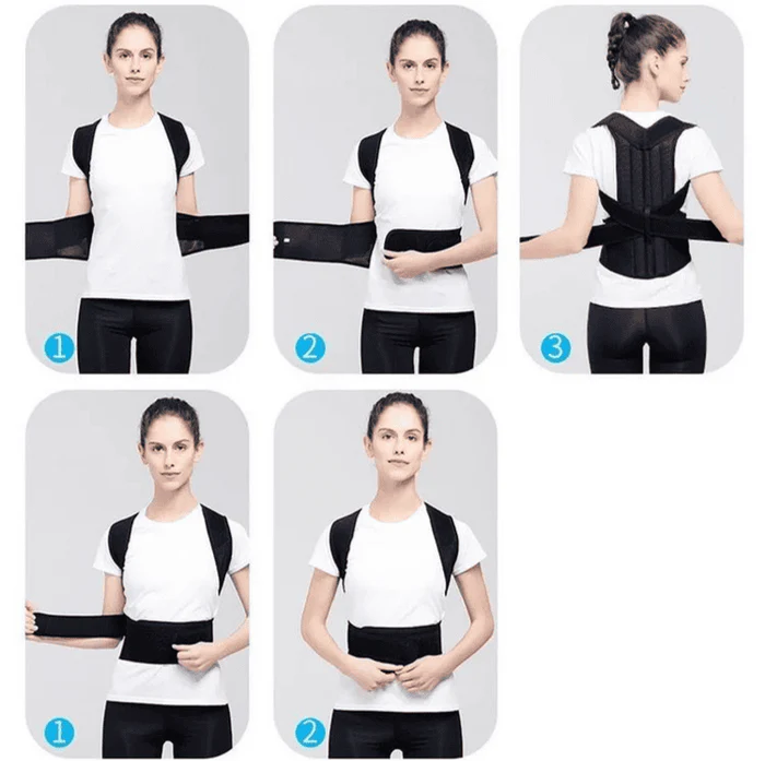 Adjustable Posture Back Belt, Posture Corrector Belt For Men And Women