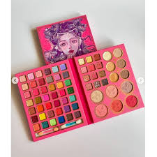 66 Colors Pattern Matte Eyeshadow and face Palette